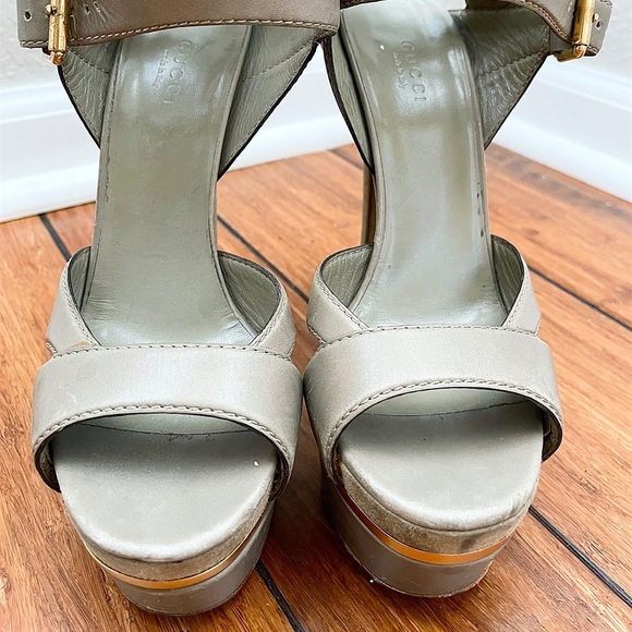 🎀HP🎀 GUCCI IMAN Triple Platforms, 39 - Picture 7 of 14